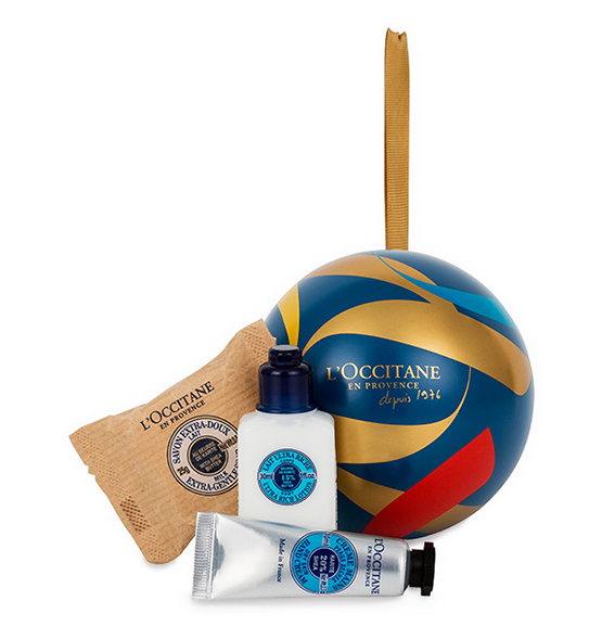 beleza-beauty-editor-acontece-presentes-de-natal-loccitane-en-provence-kit-karite-com-enfeite-de-natal