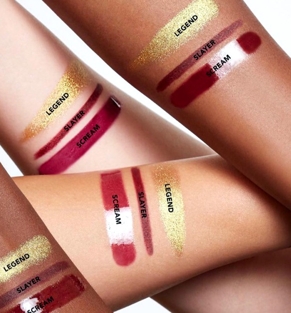 Swatches maquiagem Lady Gaga Rockstar