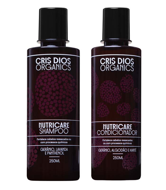 shampoo e condicionador orgânicos Cris Dios