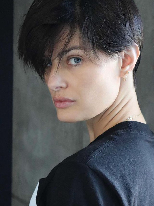 O novo corte de cabelo de Isabeli Fontana