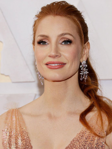 Jessica Chastain no Oscar 2022