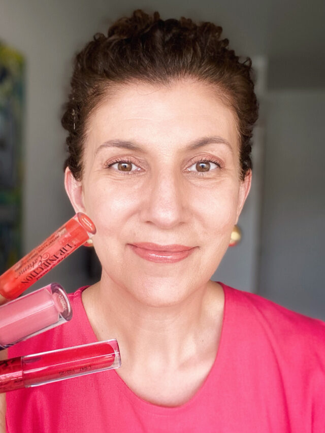 Dicas para usar gloss labial efeito plump