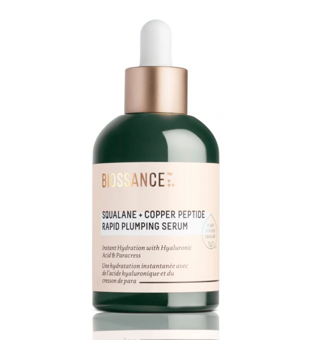 Sérum Biossance Squalane + Copper Peptide com ácido poliglutâmico