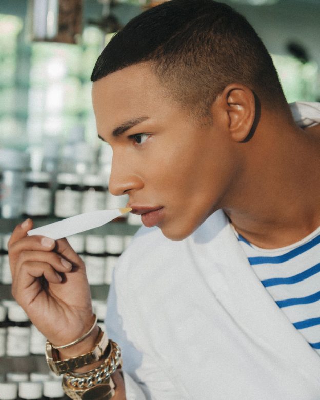 Olivier Rousteing, diretor criativo da Balmain