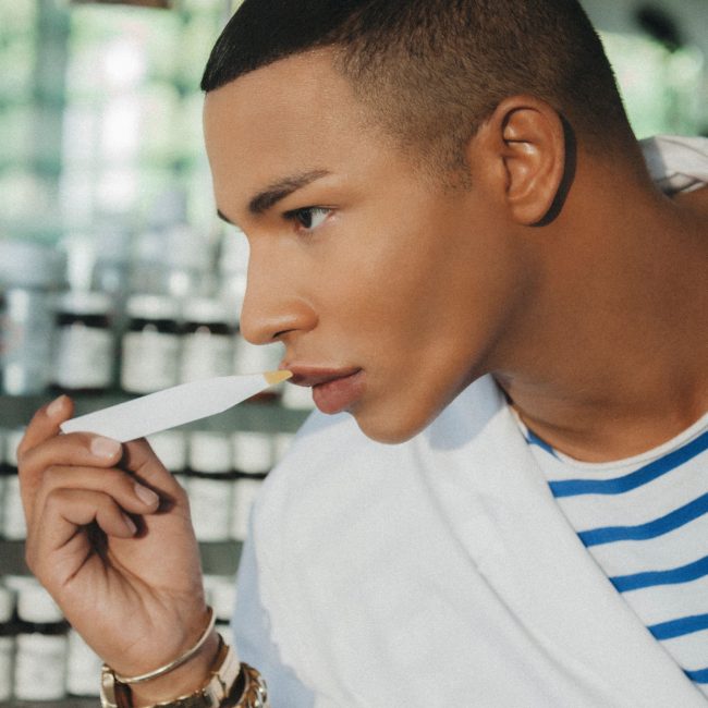 Olivier Rousteing, diretor criativo da Balmain