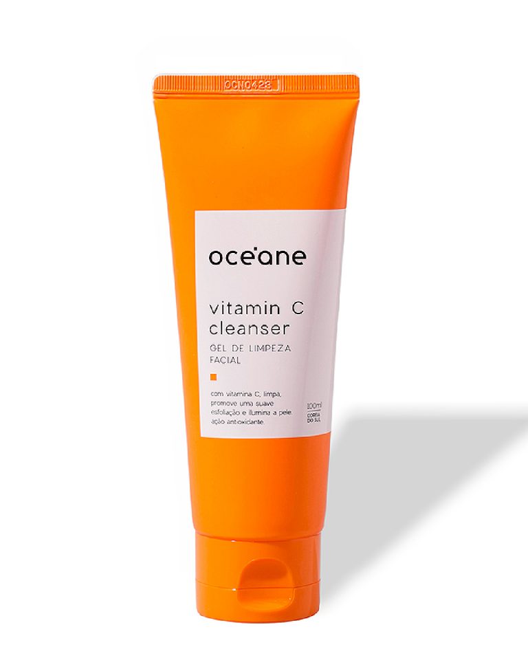 Vitamina C Océane confira resenha do gel de limpeza para a pele